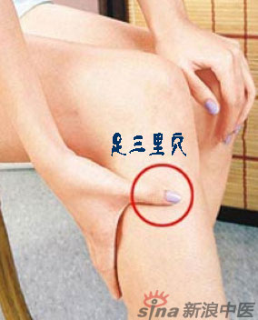 艾灸常用的保健穴有哪些？-足三里